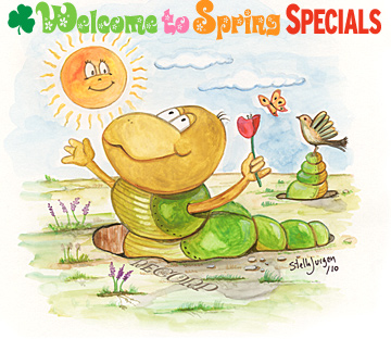 Welcome to Spring Specials - Recorp Inc. March Special, Copyright © 2010, Recorp Inc.